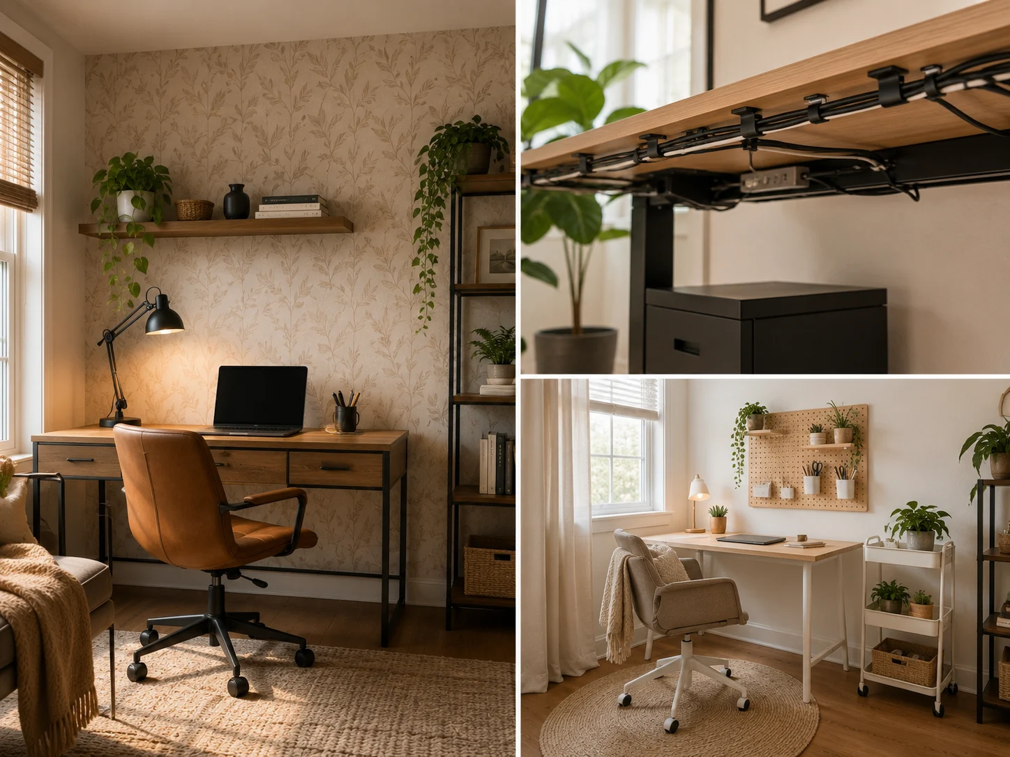20 Renter-Friendly Home Office Ideas That Won't Cost Your Deposit